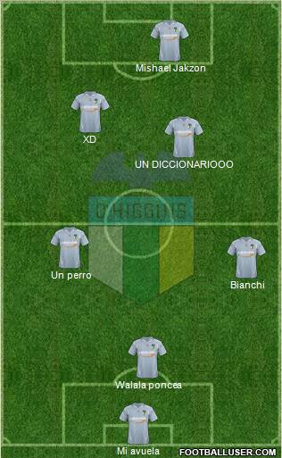 CD O'Higgins de Rancagua S.A.D.P. Formation 2011