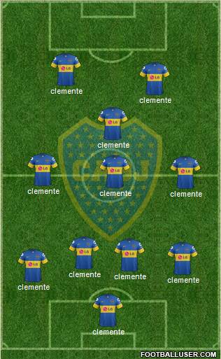Boca Juniors Formation 2011