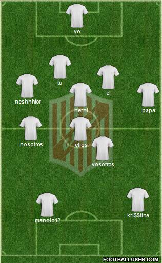 9 de Julio Formation 2011