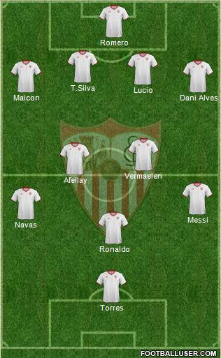 Sevilla F.C., S.A.D. Formation 2011
