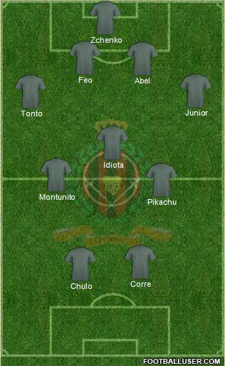 Duli Pengiran Muda Mahkota FC Formation 2011
