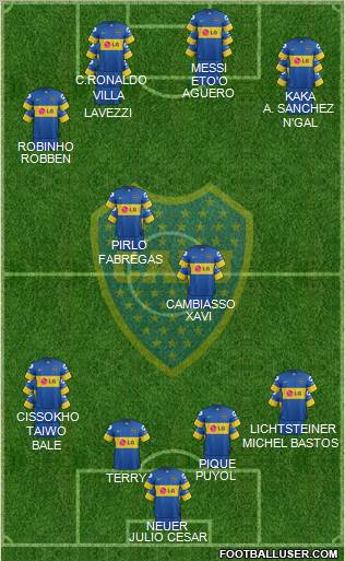 Boca Juniors Formation 2011