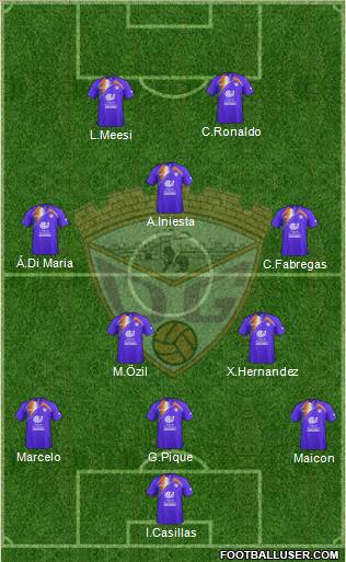 C.D. Guadalajara Formation 2011