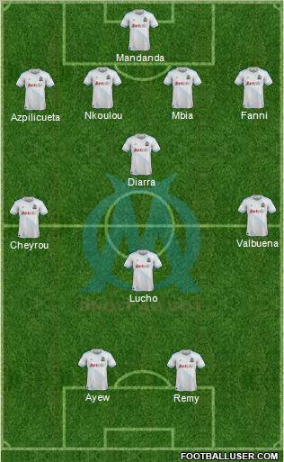 Olympique de Marseille Formation 2011