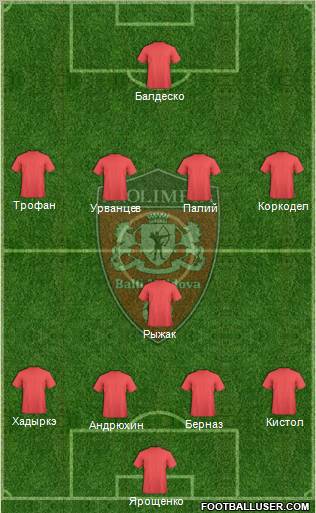 Olimpia Baltî Formation 2011