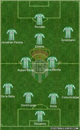 Real Betis B., S.A.D. Formation 2011