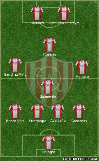 Unión de Santa Fe Formation 2011
