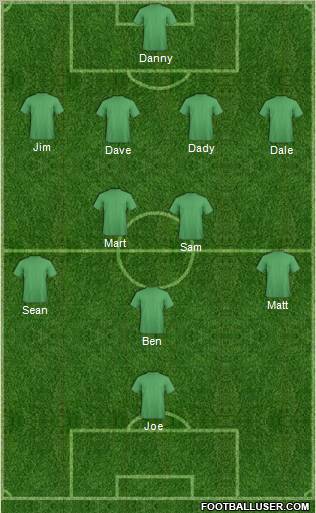 Pro Evolution Soccer Team Formation 2011