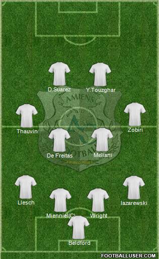 Amiens Sporting Club Football Formation 2011
