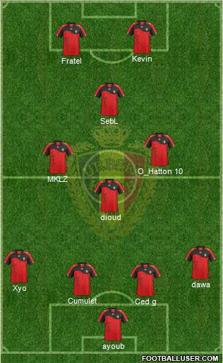 Belgium Formation 2011