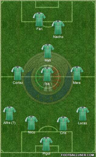 CD Audax Italiano de La Florida S.A.D.P. Formation 2011