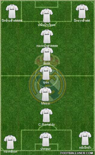 R. Madrid Castilla Formation 2011