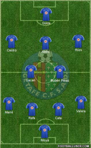 Getafe C.F., S.A.D. Formation 2011