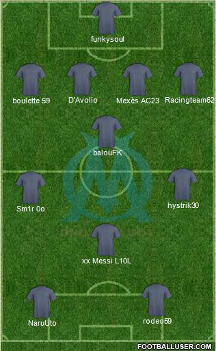 Olympique de Marseille Formation 2011
