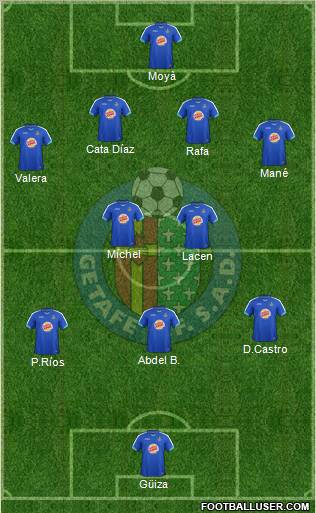 Getafe C.F., S.A.D. Formation 2011
