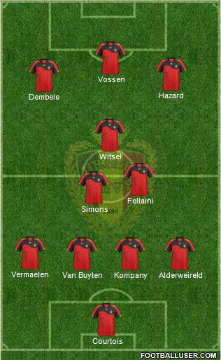 Belgium Formation 2011