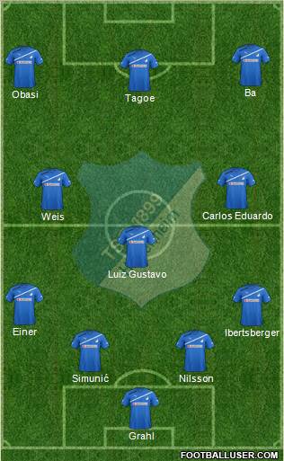 TSG 1899 Hoffenheim Formation 2011