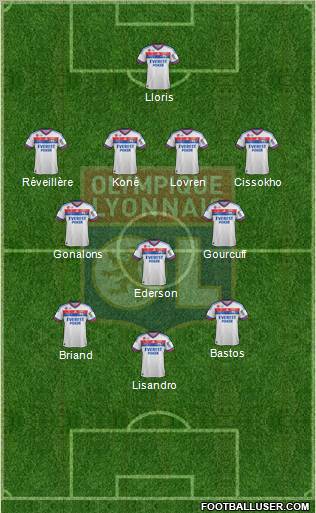 Olympique Lyonnais Formation 2011