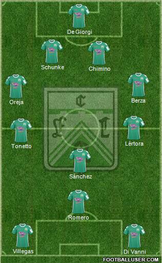 Ferro Carril Oeste Formation 2011