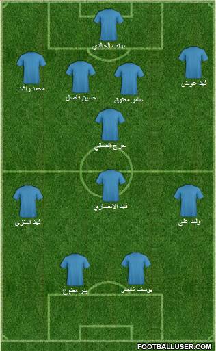 Fifa Team Formation 2011