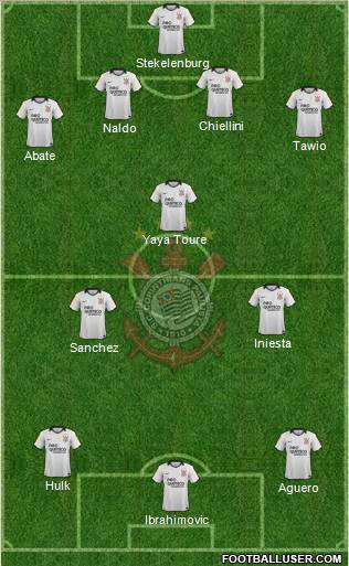 SC Corinthians Paulista Formation 2011
