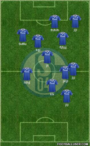FC Schalke 04 Formation 2011