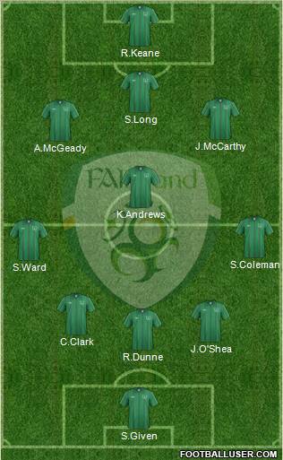 Ireland Formation 2011