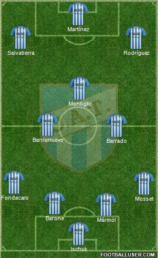 Atlético Tucumán football formation