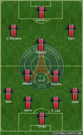 Paris Saint-Germain Formation 2011