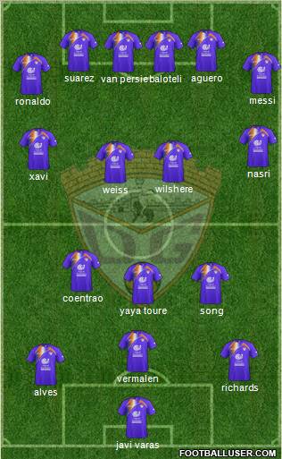 C.D. Guadalajara Formation 2011