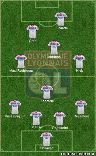 Olympique Lyonnais Formation 2011
