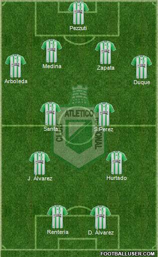 CDC Atlético Nacional Formation 2011