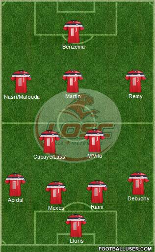 LOSC Lille Métropole Formation 2011