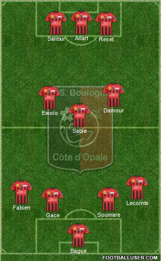 Union Sportive Boulogne Côte d'Opale Formation 2011