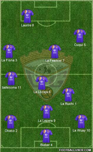 C.D. Guadalajara Formation 2011