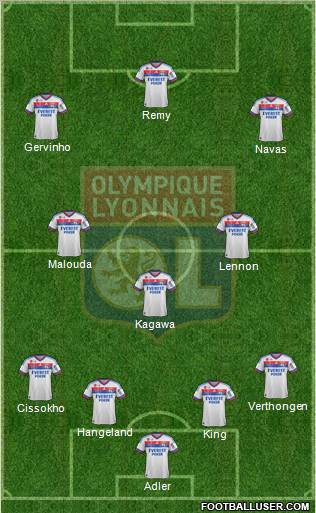 Olympique Lyonnais Formation 2011