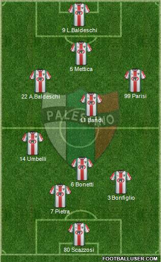 CD Palestino S.A.D.P. Formation 2011
