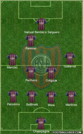 San Lorenzo de Almagro Formation 2011