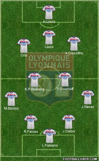 Olympique Lyonnais Formation 2011