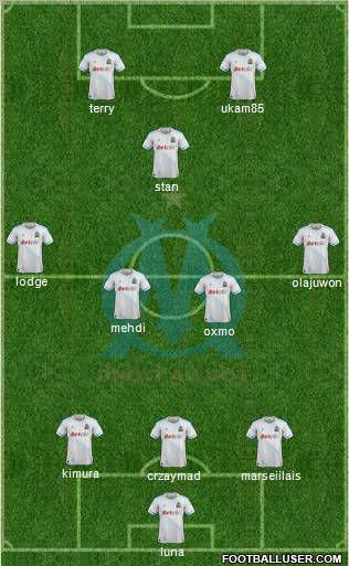 Olympique de Marseille Formation 2011