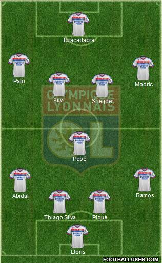 Olympique Lyonnais Formation 2011