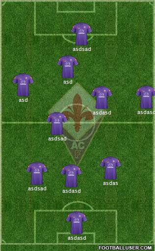 Fiorentina Formation 2011
