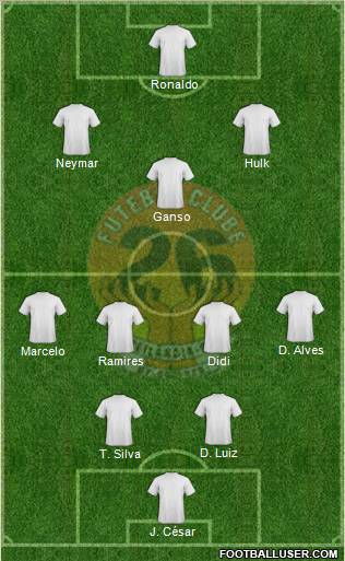 26 de Outubro FC Formation 2011