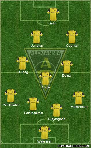 TSV Alemannia Aachen Formation 2011