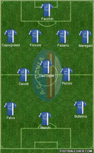 Pavia Formation 2011