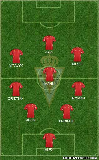 Real Murcia C.F., S.A.D. Formation 2011