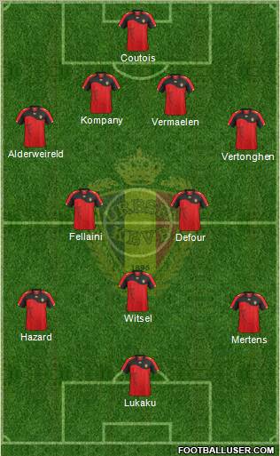 Belgium Formation 2011