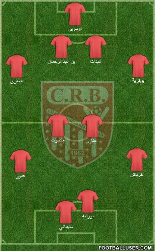 Chabab Riadhi Belouizdad Formation 2011