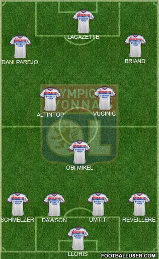 Olympique Lyonnais Formation 2011