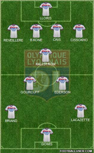 Olympique Lyonnais Formation 2011